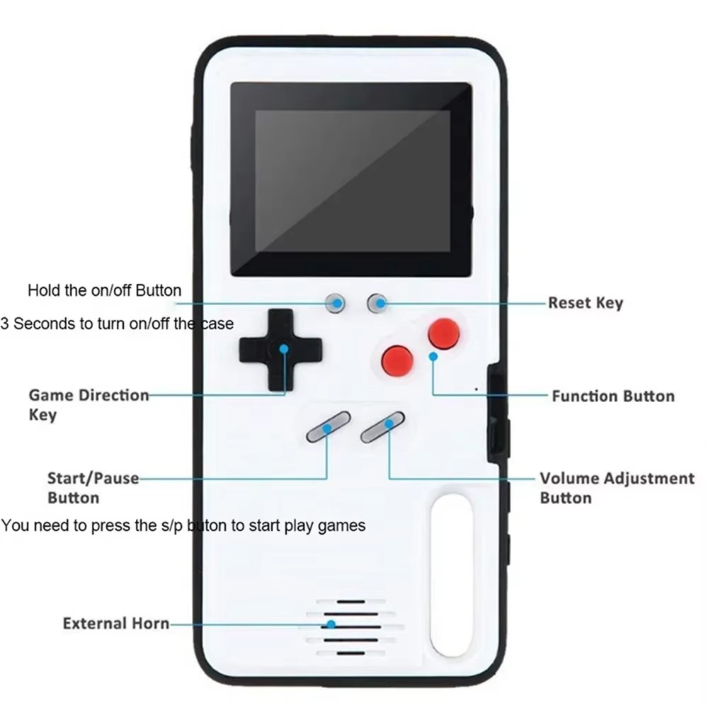 Retro Gaming Gameboy - Для iPhone 14 16 15 12