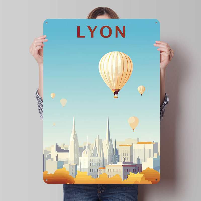 Retro Gaming Lyon - Плакат с изображением Лионта, на заказ,
