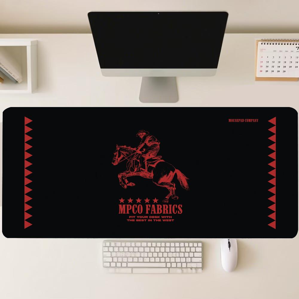 Retro Gaming Desk Setup - Большой коврик для мыши с ретро-графикой