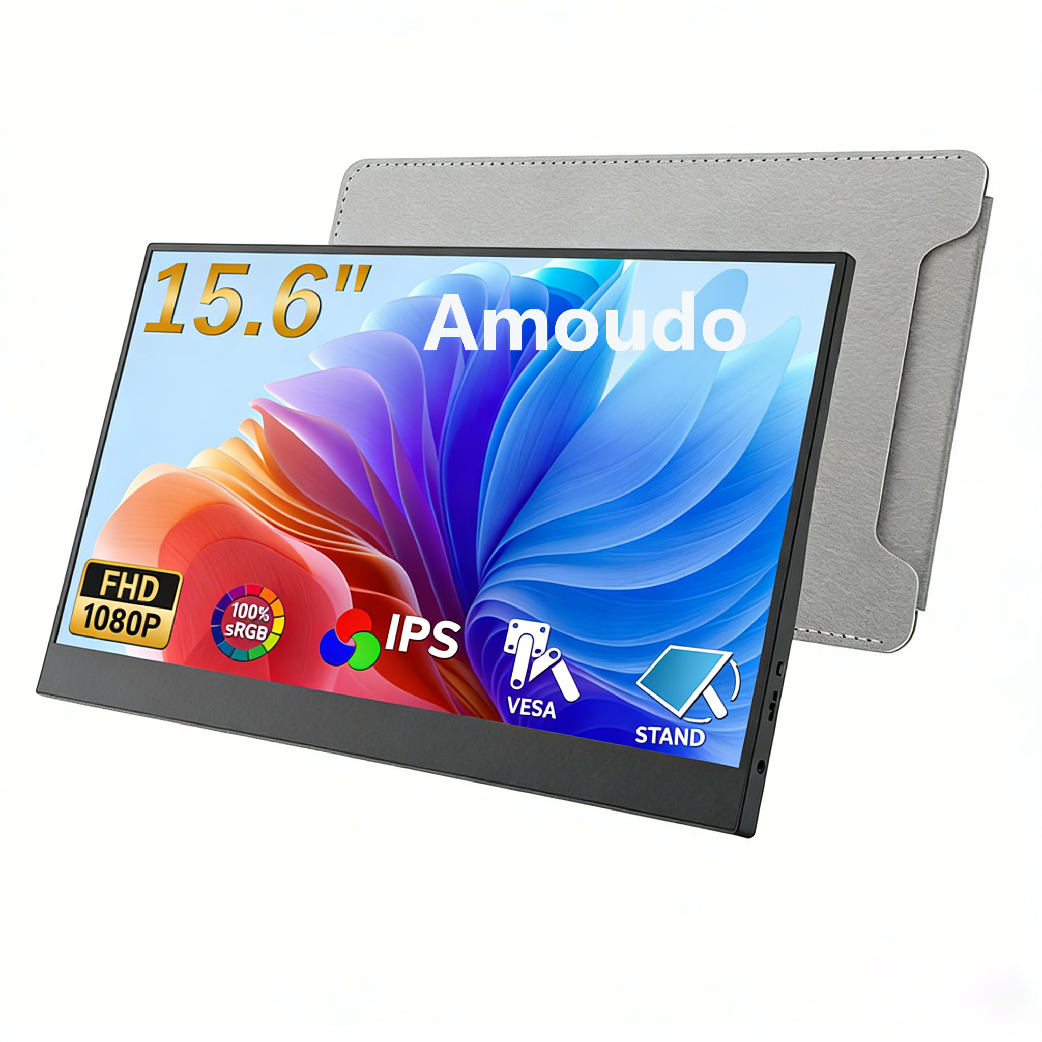 Crt Monitor Stand - Amoudo 15,6-дюймовый портативный монитор 1920x1080P Удлинительный