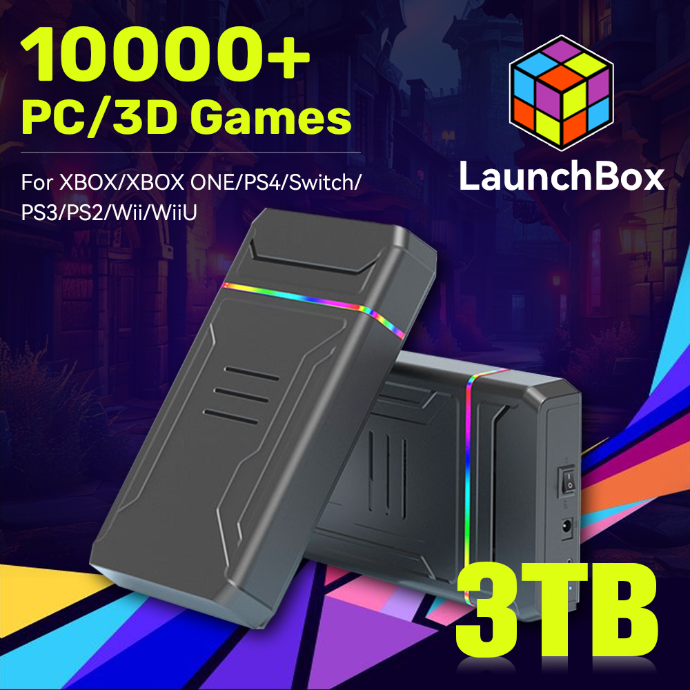 Retro Gaming Tv - Игровая игровая консоль JMachen Launchbox 3