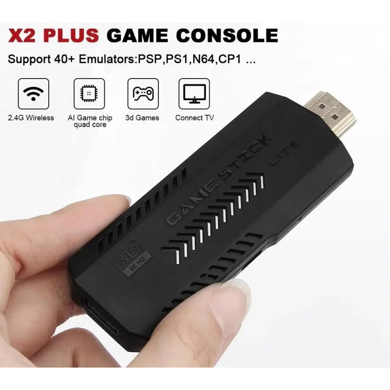 Игровая приставка X2 Plus 64G  – обзор и цена Retro Gaming X2