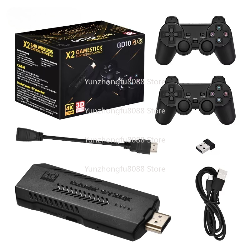 L GD10 Plus Game Stick 4k Blac – обзор и цена Retro Gaming X2
