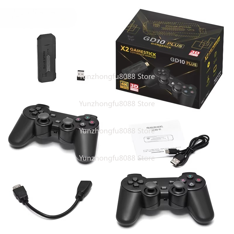 L GD10 Plus Game Stick 4k Blac – обзор и цена Retro Gaming X2