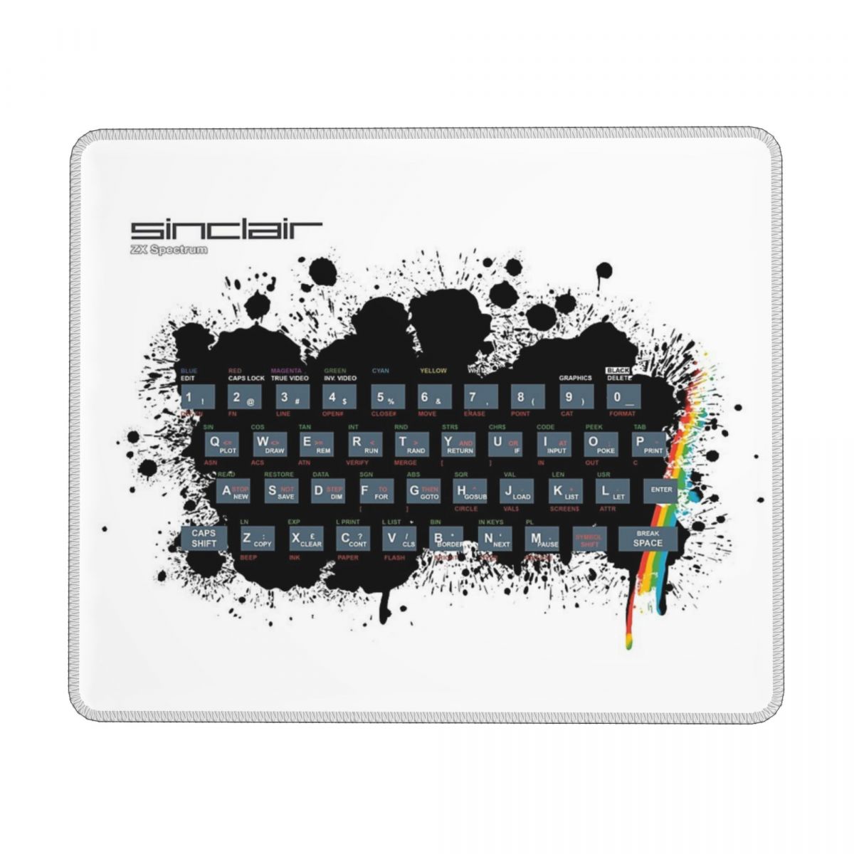 Игровой коврик для мыши в стил – обзор и цена Retro Gaming Zx Spectrum