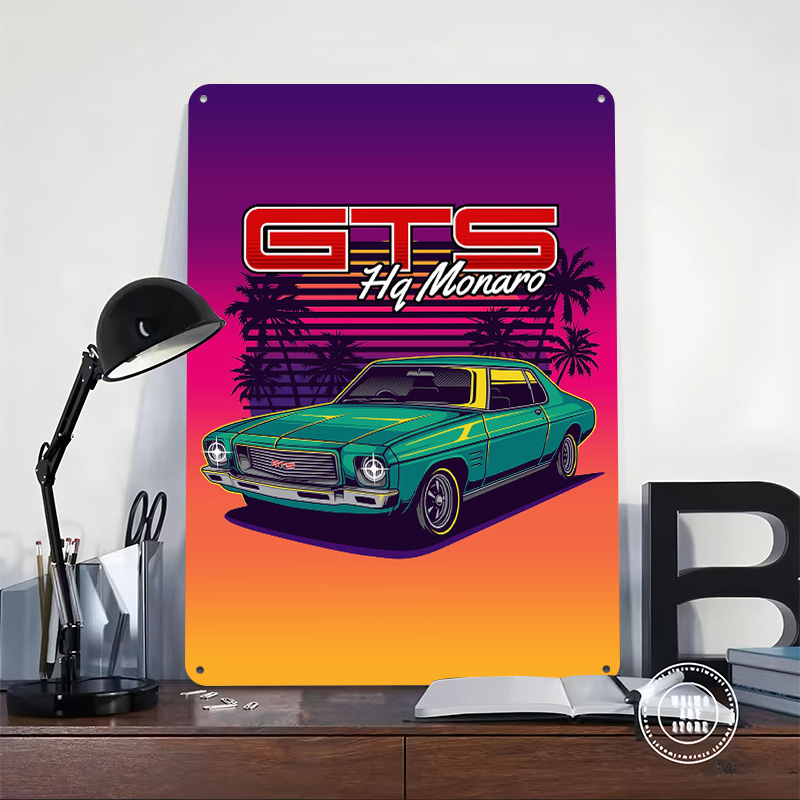 Металлический постер HQ Monaro – обзор и цена Retro Gaming At Home