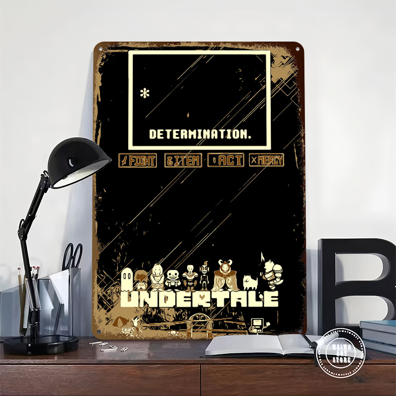Металлический постер Undertale – обзор и цена Retro Gaming At
